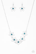 Load image into Gallery viewer, Paparazzi Necklace - Hoppin Hibiscus - Blue