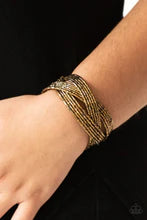 Load image into Gallery viewer, Paparazzi Bracelet - Shooting Stars - Brass