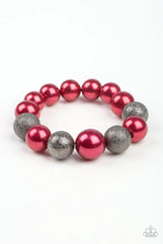 Load image into Gallery viewer, Paparazzi Bracelet - Humble Hustle - Red

