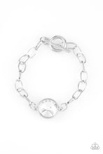 Load image into Gallery viewer, Paparazzi Bracelet - All Aglitter - White