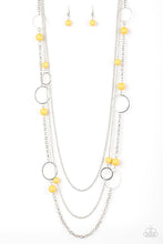 Load image into Gallery viewer, Paparazzi Necklace - Beachside Babe - Yellow