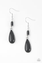 Load image into Gallery viewer, Paparazzi Earring - Courageously Canyon - Black