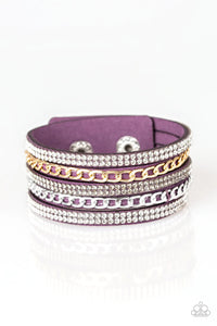 Paparazzi Bracelet - Fashion Fiend - Purple
