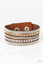 Load image into Gallery viewer, Paparazzi Bracelet - Fashion Fiend - Brown