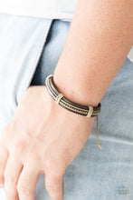 Load image into Gallery viewer, Paparazzi Bracelet - Rugged Rambler - Brown