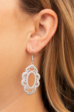 Load image into Gallery viewer, Paparazzi Earring - Mantras and Mandalas - White