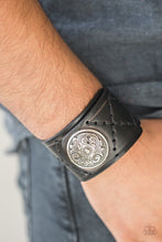 Load image into Gallery viewer, Paparazzi Bracelet - Badlands Bandit - Black