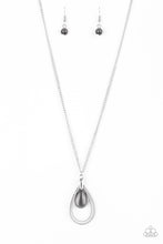 Load image into Gallery viewer, Paparazzi Necklace - Teardrop Tranquility - Black