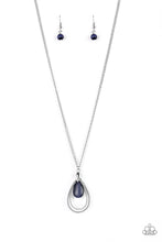Load image into Gallery viewer, Paparazzi Necklace - Teardrop Tranquility - Blue