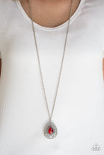 Load image into Gallery viewer, Paparazzi Necklace - Modern Majesty - Red