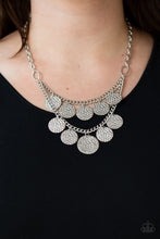 Load image into Gallery viewer, Paparazzi Necklace - CHIME Warp - Silver
