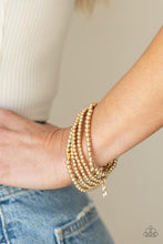 Load image into Gallery viewer, Paparazzi Bracelet - American All-Star - Gold