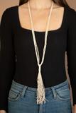 Load image into Gallery viewer, Paparazzi Necklace - Hand-Knotted Knockout - White