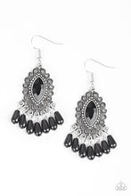 Load image into Gallery viewer, Paparazzi Earring -Private Villa - Black
