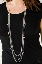 Load image into Gallery viewer, Paparazzi Necklace - Collectively Carefree - Brown