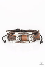 Load image into Gallery viewer, Paparazzi Bracelet - Tundra Trekker - Brown