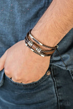 Load image into Gallery viewer, Paparazzi Bracelet - Tundra Trekker - Brown