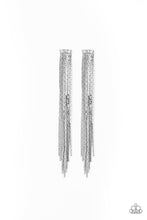 Load image into Gallery viewer, Paparazzi Earring - Night At The Oscars - Silver - White