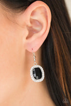 Load image into Gallery viewer, Paparazzi Earring -The Modern Monroe - Black