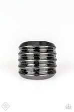 Load image into Gallery viewer, Paparazzi Ring - Hit 'Em Where It Hurts - Black