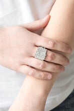 Load image into Gallery viewer, Paparazzi Ring - Million Dollar Masquerade - White