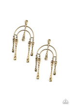 Load image into Gallery viewer, Paparazzi Earring - ARTIFACTS Of Life - Brass