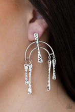 Load image into Gallery viewer, Paparazzi Earring - ARTIFACTS Of Life - Silver