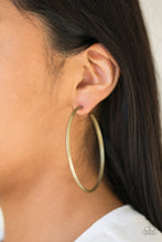 Load image into Gallery viewer, Paparazzi Earring - 5th Avenue Attitude - Brass
