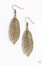 Load image into Gallery viewer, Paparazzi Earring - We GATHERER Together - Brass