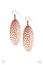 Load image into Gallery viewer, Paparazzi Earring - Radiantly Radiant - Copper