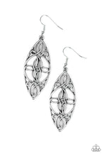 Load image into Gallery viewer, Paparazzi Earring - Tropical Trend - Silver