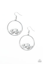 Load image into Gallery viewer, Paparazzi Earring - Cue The Confetti - White