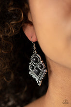 Load image into Gallery viewer, Paparazzi Earring - So Sonoran - Black