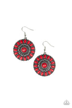 Load image into Gallery viewer, Paparazzi Earring - Desert Palette - Red
