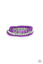 Load image into Gallery viewer, Paparazzi Bracelet - Ideal Idol - Purple