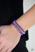 Load image into Gallery viewer, Paparazzi Bracelet - Ideal Idol - Purple
