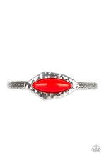 Load image into Gallery viewer, Paparazzi Bracelet - Mason Minimalism - Red