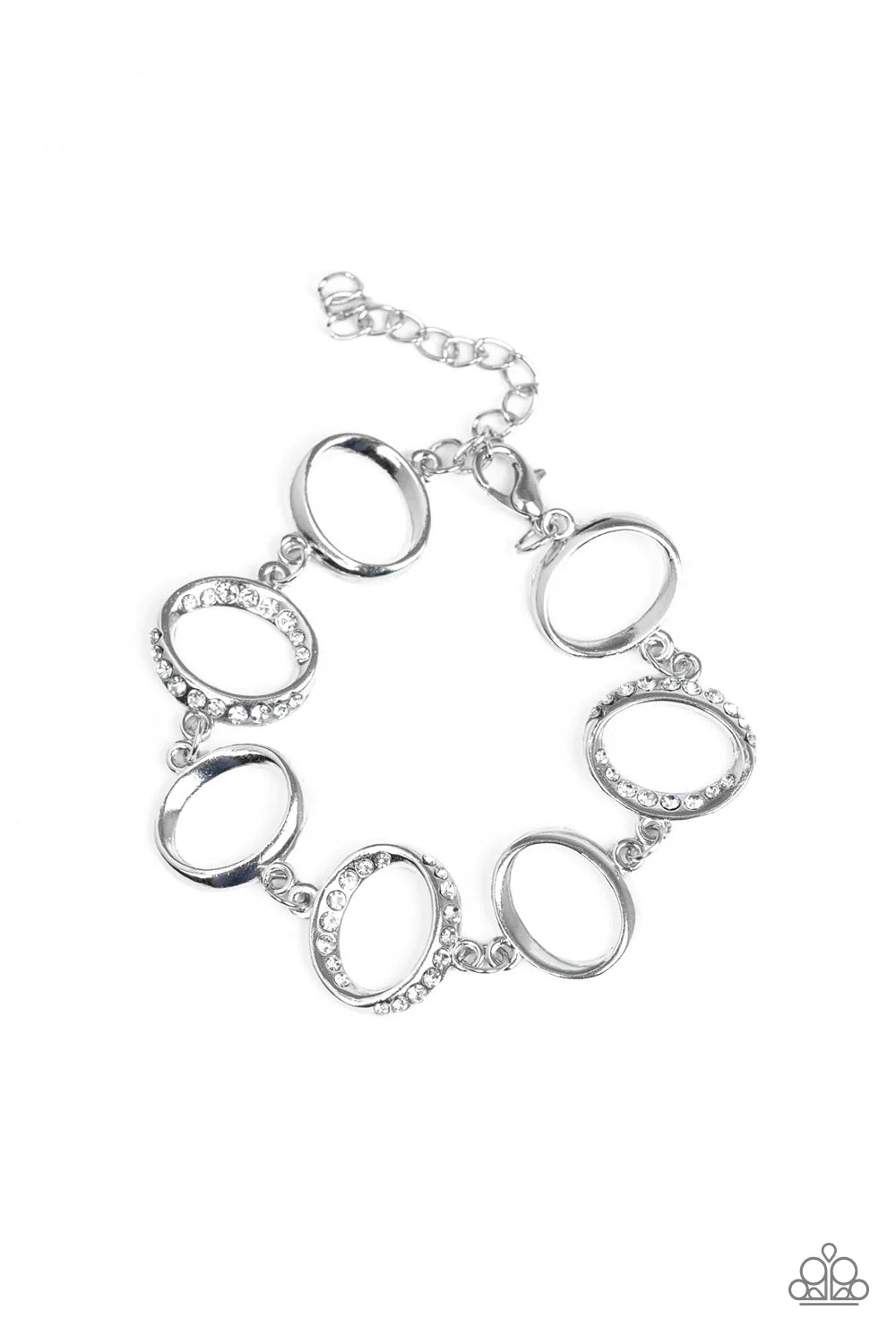 Paparazzi Bracelet - Beautiful Inside and Out - Silver