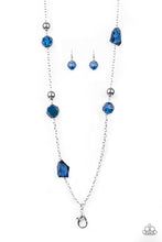 Load image into Gallery viewer, Paparazzi Necklace - Royal Roller - Blue Lanyard