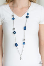 Load image into Gallery viewer, Paparazzi Necklace - Royal Roller - Blue Lanyard