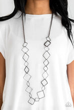 Load image into Gallery viewer, Paparazzi Necklace - Backed Into A Corner - Black