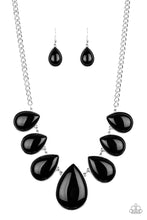 Load image into Gallery viewer, Paparazzi Necklace - Drop Zone - Black