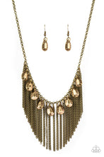 Load image into Gallery viewer, Paparazzi Necklace - Bragging Rights - Brass