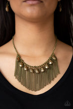Load image into Gallery viewer, Paparazzi Necklace - Bragging Rights - Brass