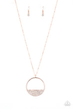 Load image into Gallery viewer, Paparazzi Necklace - Bet Your Bottom Dollar - Rose Gold