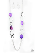 Load image into Gallery viewer, Paparazzi Necklace - Kaleidoscope Coasts - Purple