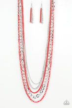 Load image into Gallery viewer, Paparazzi Necklace - Industrial Vibrance - Red