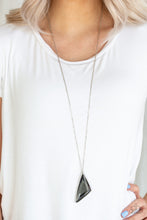 Load image into Gallery viewer, Paparazzi Necklace - Ultra Sharp - Silver