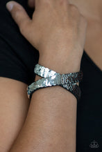 Load image into Gallery viewer, Paparazzi Bracelet - Under The SEQUINS - Rose Gold
