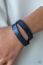 Load image into Gallery viewer, Paparazzi Bracelet - Under The SEQUINS - Blue
